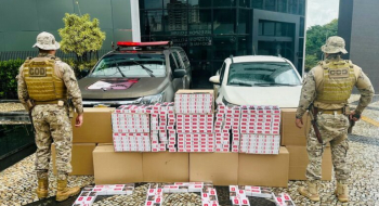 Interceptada carga de cigarros paraguaios na região Sul de Goiás